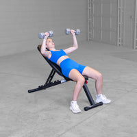 Load image into Gallery viewer, Best Fitness Adjustable Weight Bench BFFID25
