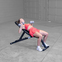 Load image into Gallery viewer, Best Fitness Adjustable Weight Bench BFFID25
