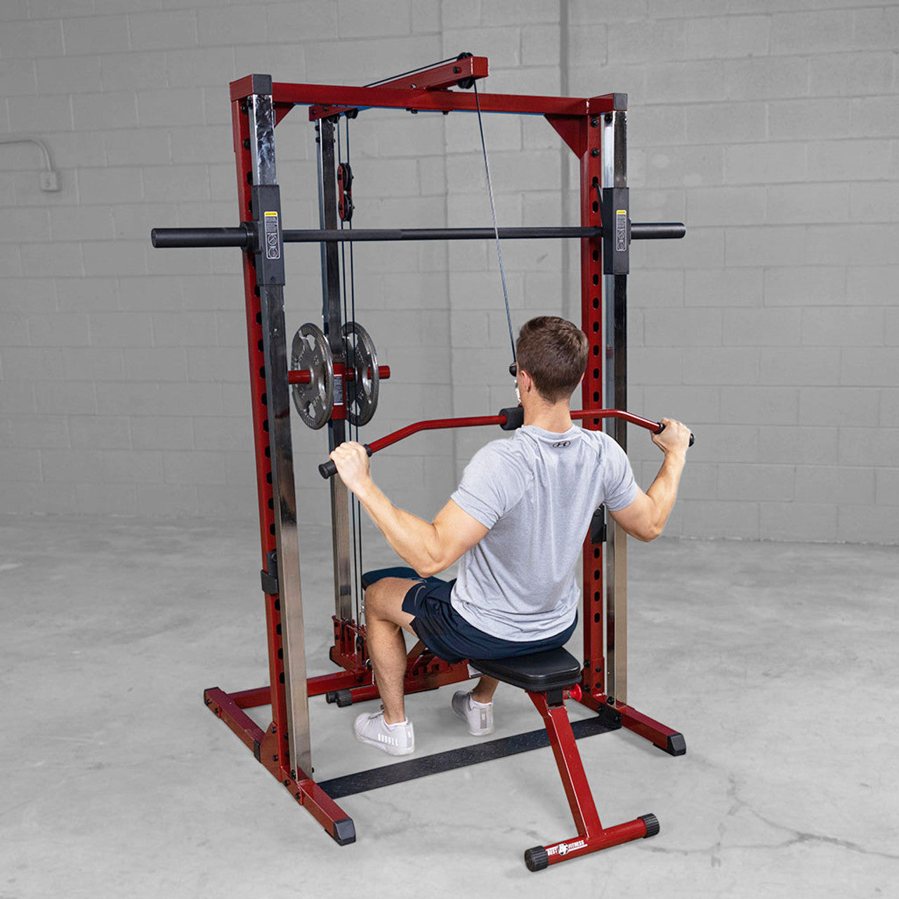 Best Fitness Smith Machine Lat Attachment - Thumbnail 2