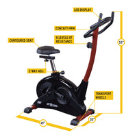 Load image into Gallery viewer, Best Fitness Upright Bike BFUB1R

