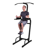 Load image into Gallery viewer, Best Fitness BFVK10B Vertical Knee Raise Power Tower BFVK10B New Black Color
