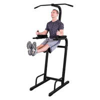 Load image into Gallery viewer, Best Fitness BFVK10B Vertical Knee Raise Power Tower BFVK10B New Black Color

