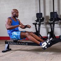 Load image into Gallery viewer, Endurance R300 Indoor Magnetic Air Rower
