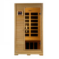 Load image into Gallery viewer, NEAR ZERO EMF FAR INFRARED 1-2 PERSON SAUNA
