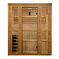 Load image into Gallery viewer, Golden Designs 2025 "Engelberg Edition" 4 - 6 Person Traditional Steam Sauna GDI-7060-01 - Pacific Premium Clear Cedar
