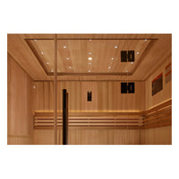 Load image into Gallery viewer, Golden Designs 2025 Updated "Osla Edition" GDI-7689-02 6 Person Traditional Sauna - Canadian Red Cedar Interior and Pacific Premium Clear Cedar Exterior
