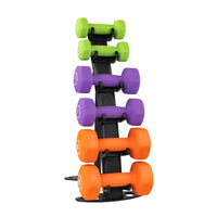 Load image into Gallery viewer, Body-Solid Vinyl Dumbbell Rack GDR10B
