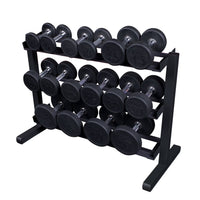 Load image into Gallery viewer, Body-Solid GDR363B Three Tier Dumbbell Rack
