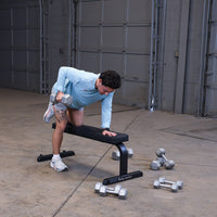 Load image into Gallery viewer, Body-Solid Heavy Duty Flat Bench GFB350B
