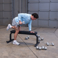 Load image into Gallery viewer, Body-Solid Heavy Duty Flat Bench GFB350B
