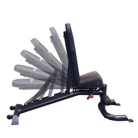 Load image into Gallery viewer, Body-Solid Leverage Flat Incline Decline Bench GFID100B
