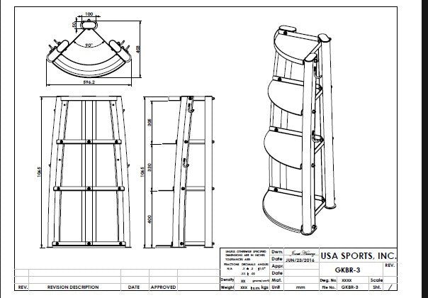 VTX GKBR-3 Kettle Bell / Accessory Rack - Fitness Factory Outlet