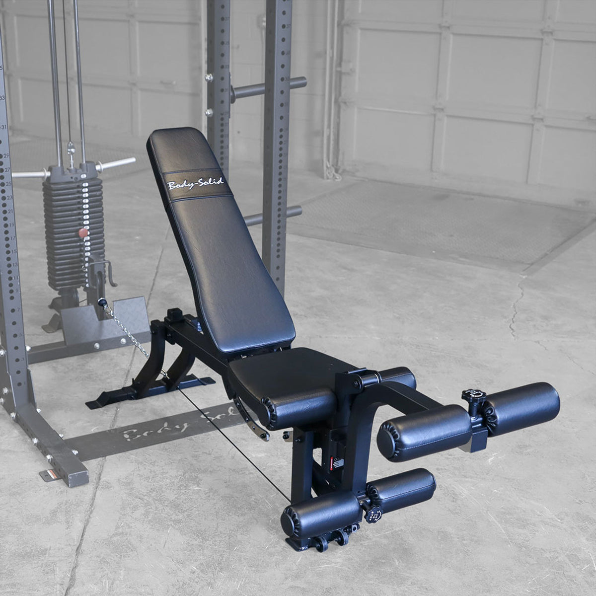 Body-Solid Leg Ext / Curl Bench Attachment