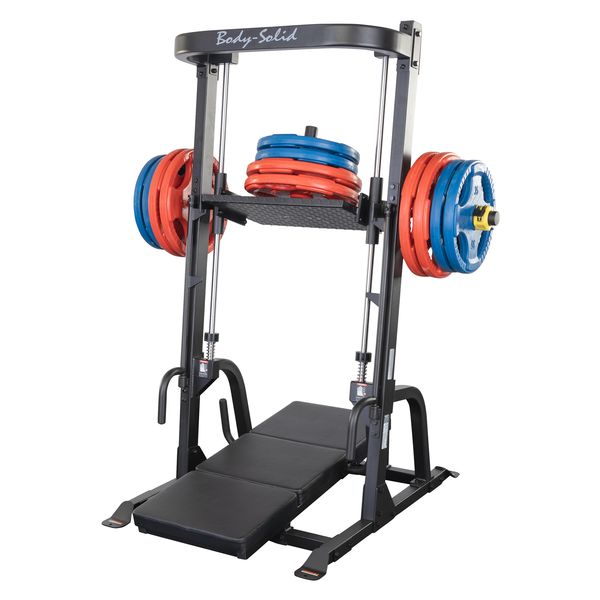 Body-Solid Vertical Leg Press GVLP | FitnessFactoryOutlet