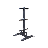 Load image into Gallery viewer, Body-Solid GWT56 Olympic Weight Tree and Bar Holder
