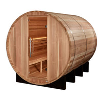 Load image into Gallery viewer, Golden Designs "Klosters" 6 Person Barrel GDI-B006-01 Traditional Sauna with Red Cedar Wood
