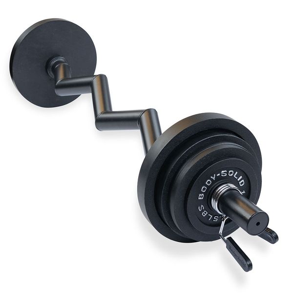 Body Solid Olympic Curl Bar - Thumbnail 3