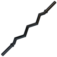 Load image into Gallery viewer, Body Solid Olympic Fat Grip Curl Bar 48&quot; Black OB48F
