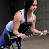 Load image into Gallery viewer, Body-Solid EZ Curl SBZS650 Fixed Weight Curl Barbell Set - 20 to 110 lb.
