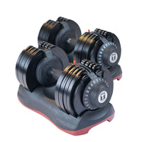Load image into Gallery viewer, Body-Solid Tools Adjustable Dumbbell Pair, 11 lb. to 66 lb.
