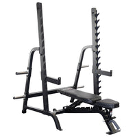 Load image into Gallery viewer, Body-Solid Bench Rack Combo SDIB370
