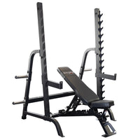 Load image into Gallery viewer, Body-Solid Bench Rack Combo SDIB370
