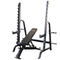 Load image into Gallery viewer, Body-Solid Bench Rack Combo SDIB370
