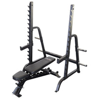 Load image into Gallery viewer, Body-Solid Bench Rack Combo SDIB370
