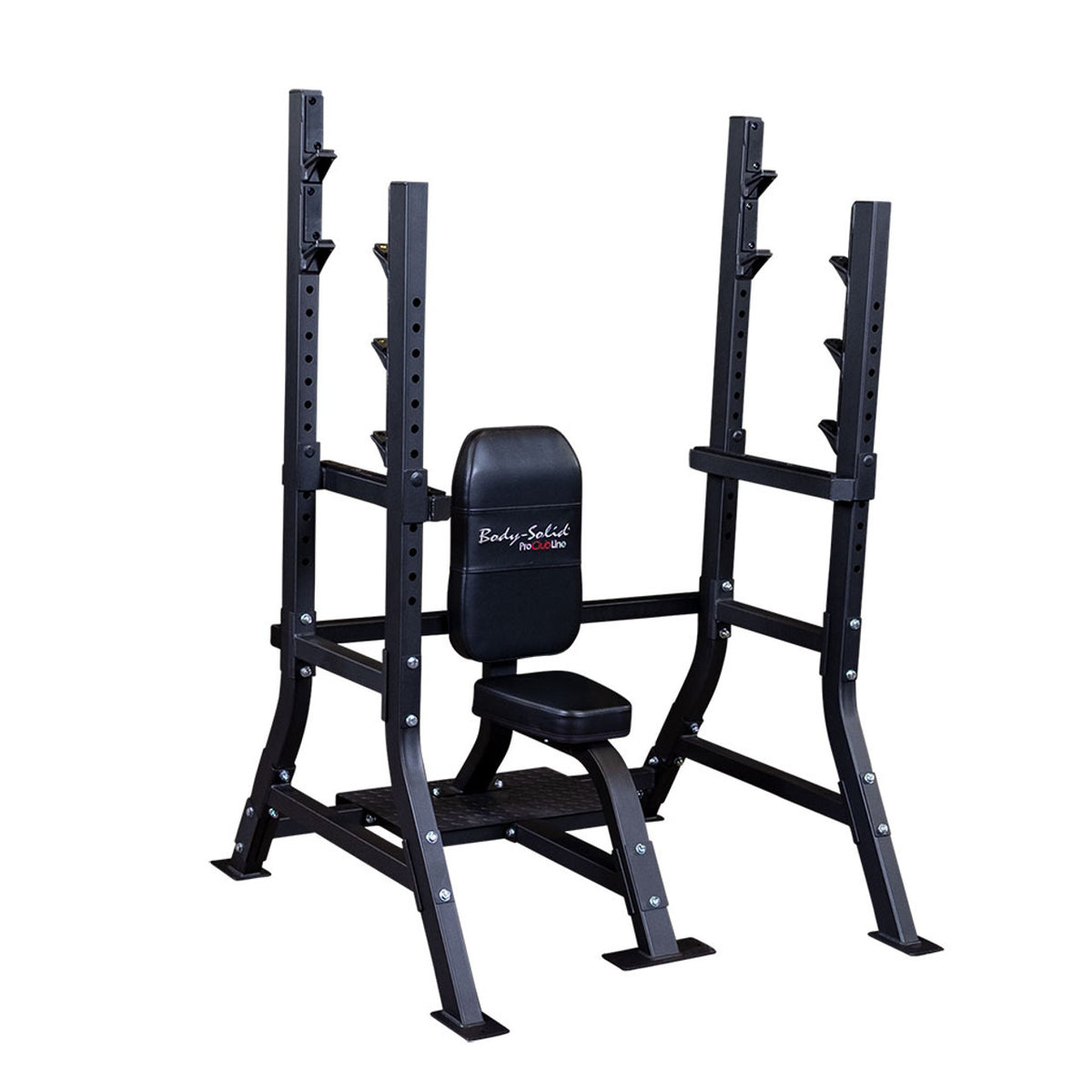 Pro Clubline Fixed Olympic Shoulder Press Bench