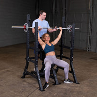 Load image into Gallery viewer, Pro Clubline Fixed Olympic Shoulder Press Bench
