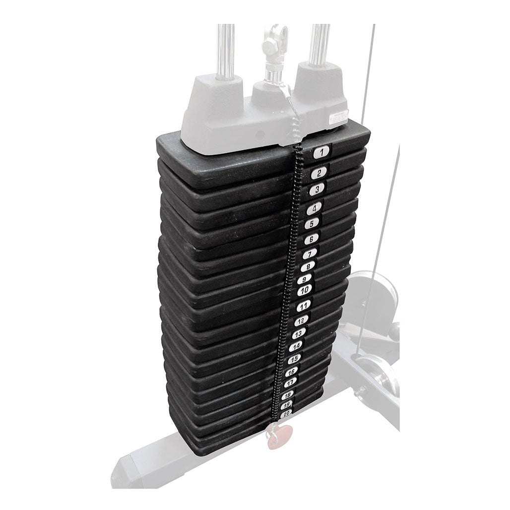 Body Solid 200lb. Premium Selectorized Weight Stack WSP200