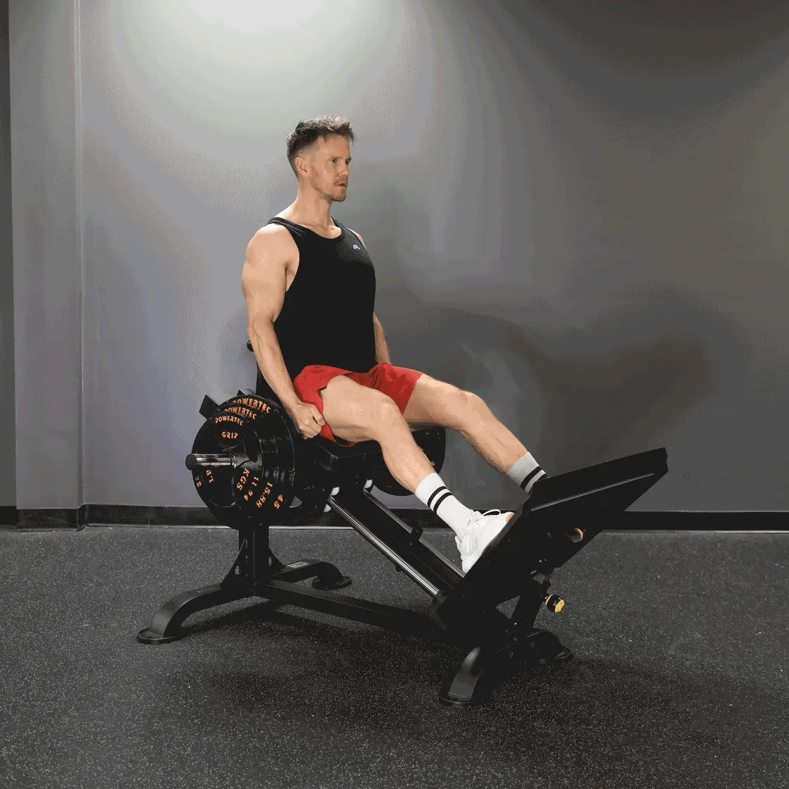 Powertec Compact Leg Sled P-CLS23 - Powertec Compact Leg Sled from