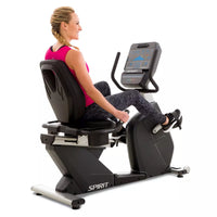 Load image into Gallery viewer, Spirit CR900 Full Commercial Recumbent Bike
