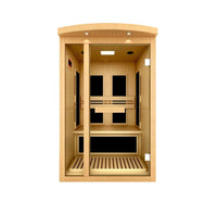Load image into Gallery viewer, NEAR ZERO EMF 2 PERSON FAR INFRARED SAUNA
