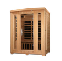 Load image into Gallery viewer, NEAR ZERO EMF FAR INFRARED 3 PERSON SAUNA - MELANIE
