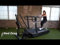 Load and play video in Gallery viewer, SledMill™ - Self-Powered Sled Training Machine ABS1010-01B
