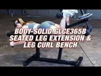 Load and play video in Gallery viewer, Body-Solid Leg Curl Extension Station GLCE365B
