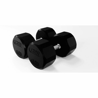 Load image into Gallery viewer, Troy 12-Sided Rubber Encased Dumbbell 5-100 lbs Set
