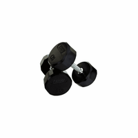Load image into Gallery viewer, Troy 12-Sided Rubber Encased Dumbbell 5-100 lbs Set
