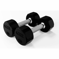 Load image into Gallery viewer, Troy 12-Sided Rubber Encased Dumbbell 5-100 lbs Set

