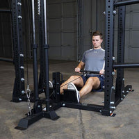 Load image into Gallery viewer, Body-Solid Half Rack Lat Attachment
