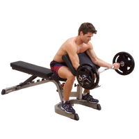 Load image into Gallery viewer, Body-Solid Preacher Curl Bench Attachment (GPCA1)
