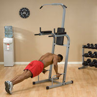 Load image into Gallery viewer, PowerLine Vertical Knee Raise and Dip Station (PVKC83X)
