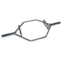 Load image into Gallery viewer, Olympic Shrug Bar with Raised Handles (OTB50RH)
