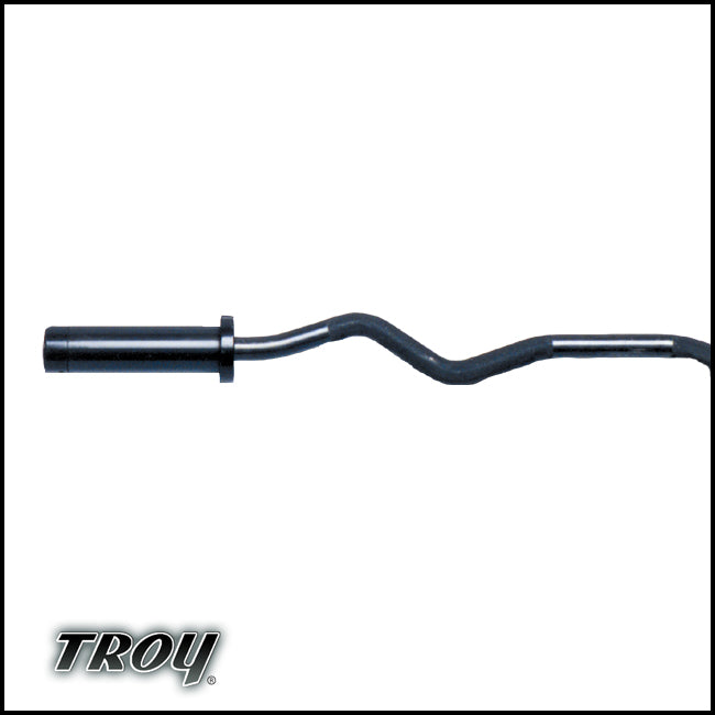 Troy Barbell Black 5 ft Olympic Curl Bar