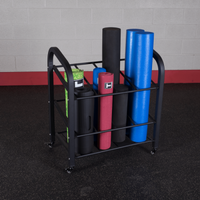 Load image into Gallery viewer, Body-Solid GYR500 Roller Mat Storage Cart (GYR500 )
