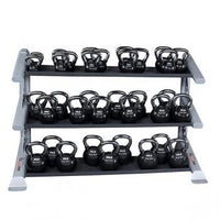 Load image into Gallery viewer, Body-Solid Pro ClubLine Modular Storage Kettlebell Rack (SDKR1000KB)
