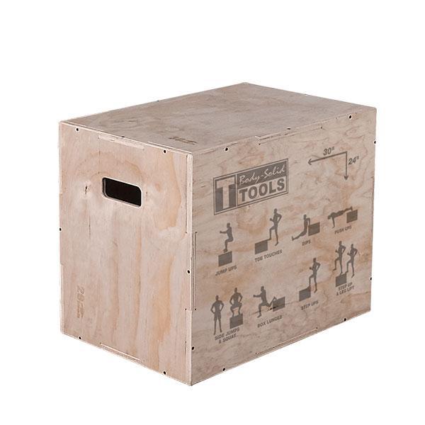 Body Solid 3-in-1 Wood Plyo Box (BSTWPBOX)