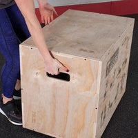 Load image into Gallery viewer, Body Solid 3-in-1 Wood Plyo Box (BSTWPBOX)
