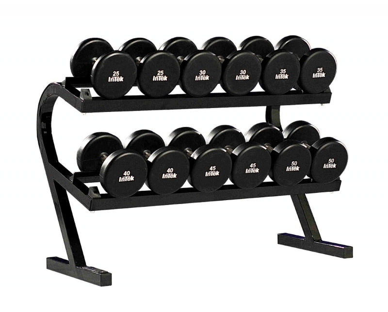 Powertec WB-DR16 Two-Tier Dumbbell Rack | FitnessFactoryOutlet